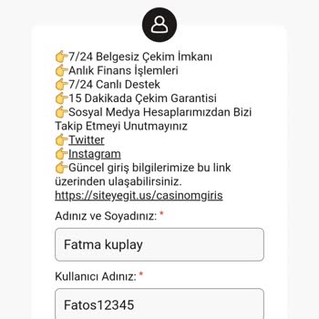 Casinom Paramı Alamadım Kapandı