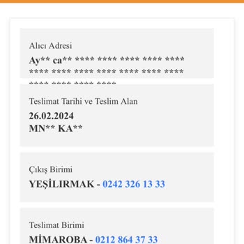 MNG Kargo Kurye Teslim Etmedi Dis Kapıya Bırakıp Gitmiş