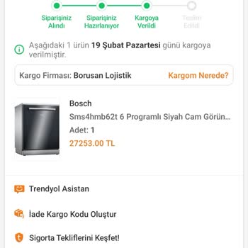 Borusan Lojistik'te Bekleyen Kargolar