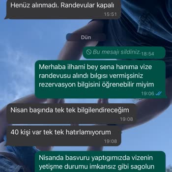 Kappatur İtalya Turu Randevu Sorunu Ve Mağduriyetim