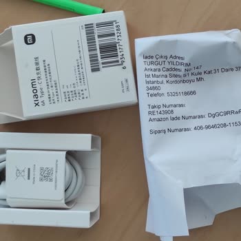 Amazon Sitesinden Aldığım Ürün Bozuk İade Edilemiyor.