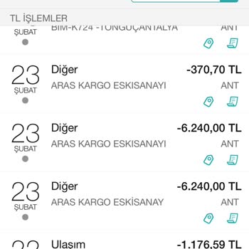 Aras Kargo Teslimatı Sırasında Kartımdan İki Kere Çekim Yapıldı