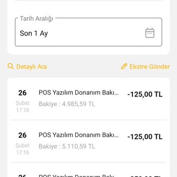 VakıfBank Kullanılmayan Pos İçin Hesaptan Çekilen Pa