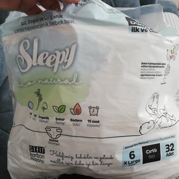 Sleepy Bebek Bezi Kahverengi Lekeler