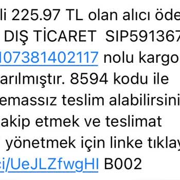 Yui Garantili Ürün Kargo Ücreti