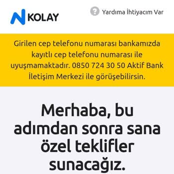 Aktif Bank/Nkolay Cep Telefonu Uyuşmazlığı Sorunu