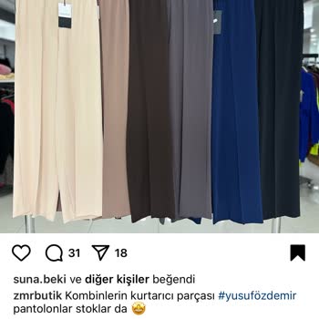 Yusuf Özdemir Pantolon Kalıpları Aşırı Dar. Bu Nasıl Tesettür Marka?