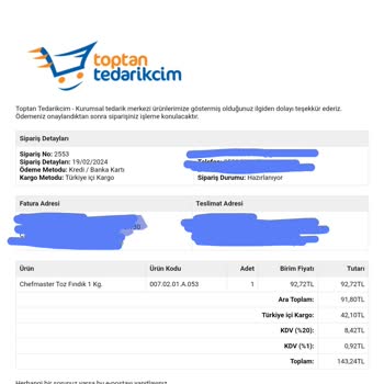 Toptan Tedarikçim Ürünü Göndermiyor, Para İadesi Yapmıyor