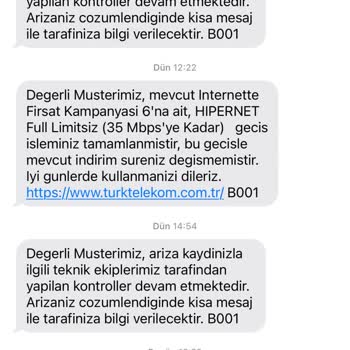 TT İnternet Sorunu