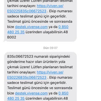 Vivense Sürekli Teslimat Erteleme Sorunu
