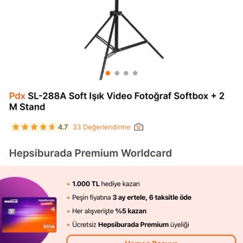 Hepsiburada Premium Worldcard Vade Ücreti Alıyor