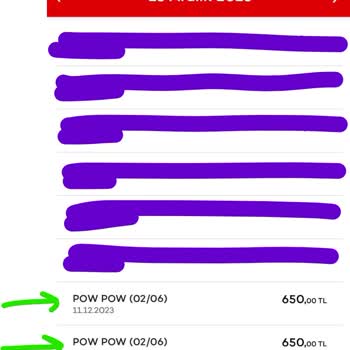 Pow.com.tr Pow! Kredi Kartımdan Taksitleri İkişer Kez Tahsil Ediyor