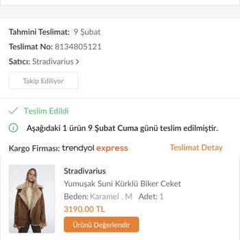Stradivarius Beden Değişimi Yapmıyor