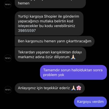 Maia Eyewear Değişim Alıp Ürünü Göndermiyorlar
