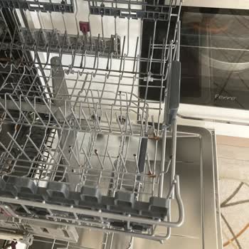 Arçelik 6343 Bulaşık Makinesi Altüst Sepet Küflenme Ve Parçalanma.