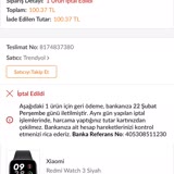 Trendyol'da Üç Kez İptal Edilen Xiaomi Watch 3 Satışı Mağduriyeti