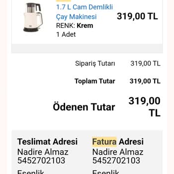 Fakir Ev Aletleri Çaycı Üstü Kırıldı