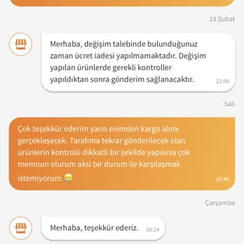 Trendyol Rakle Satıcısı Değişim Yapılacak Dediği Halde İade Yaptı