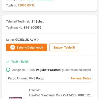 MNG Kargo Artuklu Şubesi Şikayet