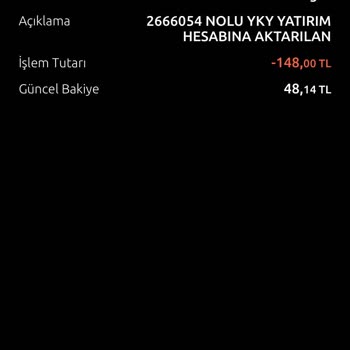 Yapı Kredi Bankası Yapı Kredi Yatırım Hesabından Bakım Ücreti Kesiyor