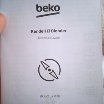 Beko Mutfak Robotum Çalışmıyor