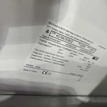 Siemens Ev Aletleri Soğutma Sorunu Yaşanan Buzdolabı İçin Çözüm Bekliyoruz