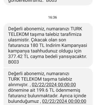 Vodafone Cayma Bedeli Söylediğinden Fazla İstiyor