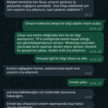 Mobilfix Bilişim Cihaz Bilgisi Alamıyorum