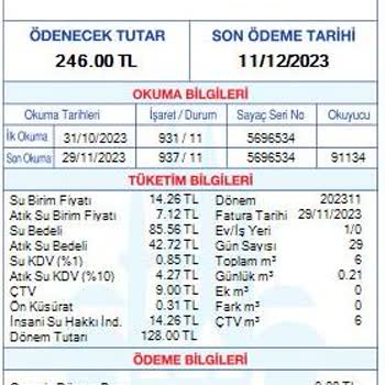 İSKİ Faturam Birden Bire Yüksek Geldi! Ama Evimde Değirmen Dönmüyor?