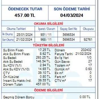 İSKİ Faturam Birden Bire Yüksek Geldi! Ama Evimde Değirmen Dönmüyor?