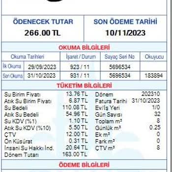 İSKİ Faturam Birden Bire Yüksek Geldi! Ama Evimde Değirmen Dönmüyor?