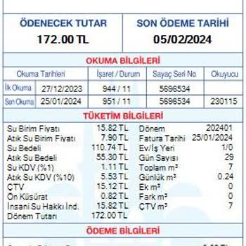 İSKİ Faturam Birden Bire Yüksek Geldi! Ama Evimde Değirmen Dönmüyor?