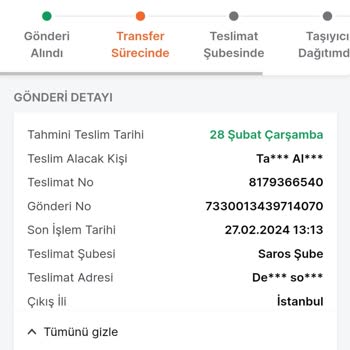 Trendyol Express Kargo Yanlış Yerlerde Gidiyor