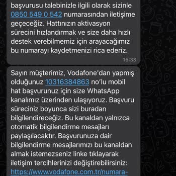 Vodafone'a Geçiş Pişmanlıktır