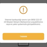 VakıfBank Online Hesap Açma Hatası