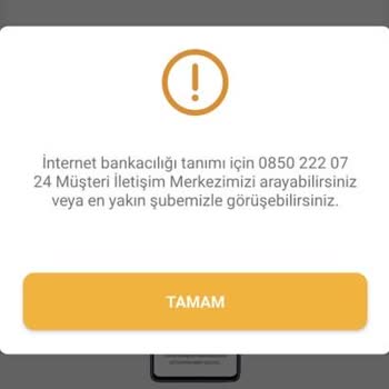 VakıfBank Online Hesap Açma Hatası