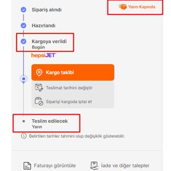 Hepsiburada Yarın Teslimat Siparişini 2 Gün Sonra Teslim Ediyor!