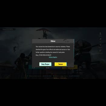 PUBG Mobile Hesabım Ban Yiyor Kendi Kendine