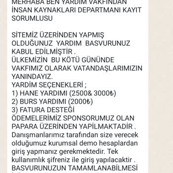 Vakıflar Genel Müdürlüğü Başvurduğum Konunun Çözüme Ulaşması