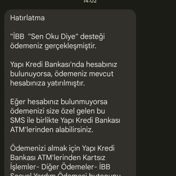 İBB 'Sen Oku Diye' Yardım Sorunumun Çözülmesini İstiyorum
