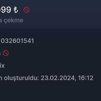 7Slots Para Çekme İptali