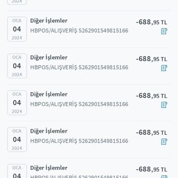 H&M Fazla Alınan Ödememizi Geri Göndermiyor.