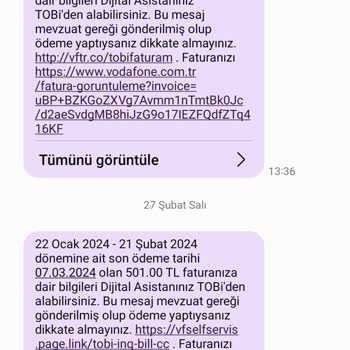 Vodafone Fatura Sürprizi: Beklenmedik Ücret Artışı