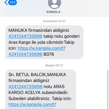 Aras Kargo Kargo Şubesi Ev Teslimatı Yapmama Sorunu
