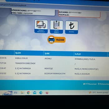 PTT Kargo Mu Tövbe. Konuyu Uzatmaya Gerek Yok