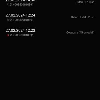 0850 901 0891 Bu Numa Türk Telekom Adı Altında Beni Aradı Şikayetçiyim