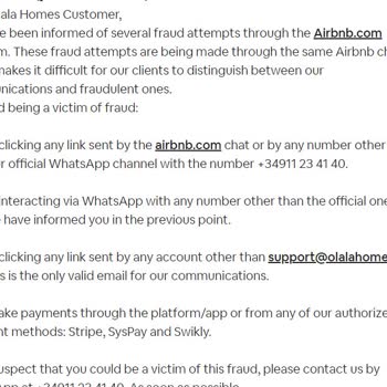 Ich bin Opfer von Zahlungsbetrug durch eine gefälschte Airbnb-Anforderung geworden