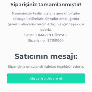 Shopier Ürün Teslim Edilmiyor
