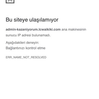 LCW Kazanıyorum E-Posta Sorunu