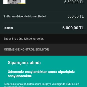 Sahibinden Param Güvende'yle IBAN'a Yapılan Transfer
